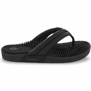 NEW KENKOH unisex spirit v sandal in black